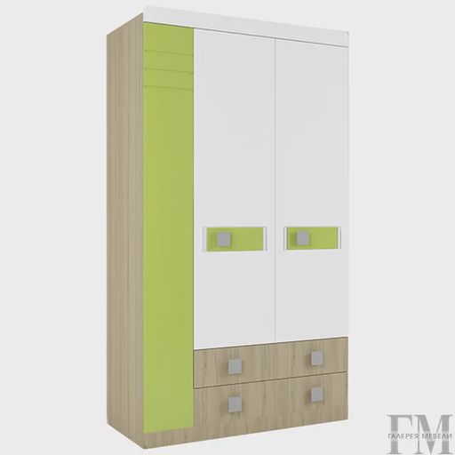 Шкаф «Стиль 25», лайм